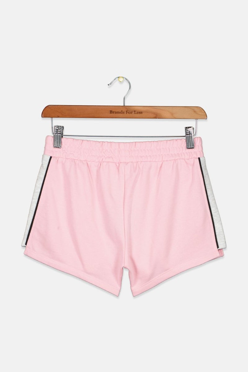 PUMA Kids Girl Brand Logo Training Shorts, Pale Pink - Image 2